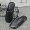 Home Slipper Indoor Comfort TPR Sole leather slipper